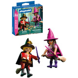 PLAYMOBIL 72023 DuoPack Hexe und Zauberer, Konstruktionsspielzeug 