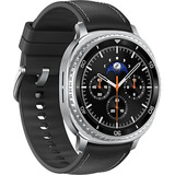 SAMSUNG Galaxy Watch8 Classic, Smartwatch schwarz, 46mm, LTE, Hybrid-Armband