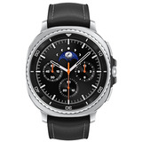 SAMSUNG Galaxy Watch8 Classic, Smartwatch schwarz, 46mm, LTE, Hybrid-Armband