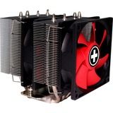 Xilence M504D, CPU-Kühler schwarz/rot, Performance C Serie, 92 mm