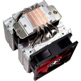 Xilence M504D, CPU-Kühler schwarz/rot, Performance C Serie, 92 mm