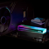 ADATA DIMM 32 GB DDR5-6000 (2x 16 GB) Dual-Kit, Arbeitsspeicher schwarz, AX5U6000C4816G-DCNKRBK, XPG NOVAKEY RGB Black, INTEL XMP, AMD EXPO