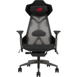 ASUS ROG Destrier Gaming-Stuhl black schwarz/grau, mobile Gaming-Armstützmodus, Akustikpaneel