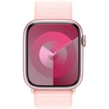 Apple Watch Series 9, Smartwatch rosa/rosé, Aluminium, 45 mm, Sport Loop