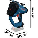 Bosch Professional Akku-Gewindestangenschneider GGC 18V-12 Professional solo, 18Volt, Elektroschere blau/schwarz, ohne Akku und Ladegerät, in L-BOXX