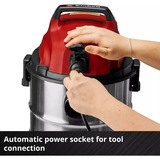 EINHELL TC-VC 3055 SA, Nass-/Trockensauger silber/rot