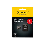 Intenso microSDHC 8 GB, Speicherkarte Class 10