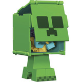 Mattel Minecraft Flippin' Figure Creeper + Charged Creeper, Spielfigur 