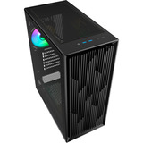 Sharkoon VK2 RGB Generalüberholt, Tower-Gehäuse schwarz, Tempered Glass