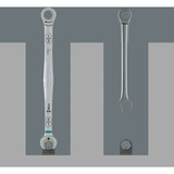 Wera 6007 Joker Imperial 8 Set 1 Maul-Ringratschenschlüssel-Satz, 8-teilig, Schraubenschlüssel zöllige Größen