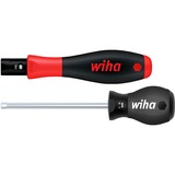 Wiha Drehmoment-Schraubendreher TorqueVario-S schwarz/rot, 2-teilig, 0,4 - 1Nm