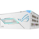 ASUS ROG Thor 1200W Platinum III White Edition (ROG Equalizer), PC-Netzteil schwarz, 1x 12 Pin High Power GPU, 4x PCIe, Kabelmanagement, 1200 Watt