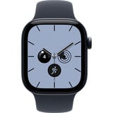 Apple Watch Series 12, Smartwatch dunkelblau, Keramik, 42 mm, Sportarmband Navyblau S/M, Cellular