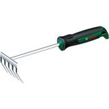 Bosch Heimwerken & Garten Garten Handrechen, Edelstahl grün/schwarz, Breite 8,7cm