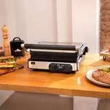 Cecotec Kontaktgrill Rock'Ngrill Dual schwarz/edelstahl, 2.000 Watt