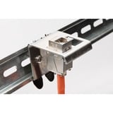 Digitus Hutschienenadapter für 1x Keystone Modul edelstahl