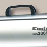 EINHELL Heißluftgebläse HGG 300 Niro (DE/AT) edelstahl/schwarz, 30 kW