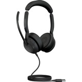 Jabra Evolve2 50, Headset schwarz, Stereo, UC, USB-A