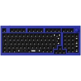 Keychron Q5 Barebone ISO Knob, Gaming-Tastatur blau, Hot-Swap, Aluminiumrahmen, RGB