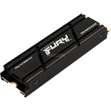 Kingston FURY Renegade Heatsink 4 TB, SSD schwarz, PCIe 4.0 x4, NVMe, M.2 2280, Heatsink