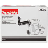 Makita Staubabsaugung DX07, Aufsatz grün/schwarz, für Makita Bohrhammer BHR243 und DHR243