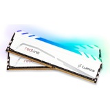 Mushkin DIMM 16 GB DDR4-3200 (2x 8 GB) Dual-Kit, Arbeitsspeicher weiß, MLB4C320EJJP8GX2, Redline Lumina White, INTEL XMP