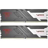 Patriot DIMM 48 GB DDR5-6000 (2x 24 GB) Dual-Kit, Arbeitsspeicher schwarz, PVVR548G600C36K, Viper Venom RGB, INTEL XMP, AMD EXPO
