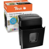 Peach Cross Cut Schredder PS500-46, Aktenvernichter schwarz