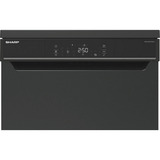 SHARP QW-NA3YF42AM-DE , Spülmaschine schwarz, 60 cm