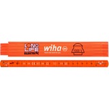 Wiha Elektriker-Gliedermaßstab Longlife, Messlatte orange