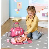 ZAPF Creation BABY born® Wickeltasche, Puppenzubehör mit Wickelunterlage, Windel und Puderdose