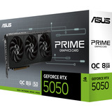 ASUS GeForce RTX 5050 PRIME OC 8GB, Grafikkarte DLSS 4, 3x DisplayPort, 1x HDMI 2.1