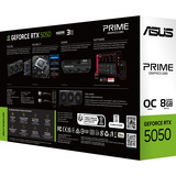 ASUS GeForce RTX 5050 PRIME OC 8GB, Grafikkarte DLSS 4, 3x DisplayPort, 1x HDMI 2.1