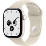 Apple Watch Series 12, Smartwatch weiß, Keramik, 42 mm, Sportarmband Sand M/L, Cellular