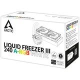 Arctic Liquid Freezer III 240 A-RGB, Wasserkühlung weiß