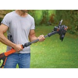 BLACK+DECKER Akku-Rasentrimmer STC1820EPC, 18Volt orange/schwarz, Li-Ionen Akku 2,0Ah