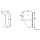 Bosch GSN36BIEP Serie 6, Gefrierschrank edelstahl