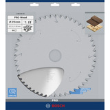 Bosch PRO Wood Kreissägeblatt, Ø 315mm, 60Z Bohrung 30mm, für Tischkreissägen