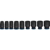 Bosch Professional PRO Impact Steckschlüsseleinsatz-Set 1/4", 9-teilig schwarz, Standard