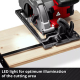 EINHELL Power X-Change Akku-Handkreissäge TE-CS 18/165-2 Li - Solo, 18Volt rot/schwarz, ohne Akku und Ladegerät