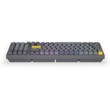 ENDORFY Celeris 1800, Gaming-Tastatur grau, US-Layout, ENDORFY Yellow by Gateron