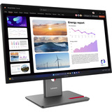 Lenovo ThinkVision P24Q-40, LED-Monitor 60.5 cm (23.8 Zoll), schwarz, QHD, IPS, HDMI, DP, USB-Hub, Daisy Chain