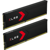 PNY DIMM 64 GB DDR5-6000 (2x 32 GB) Dual-Kit, Arbeitsspeicher schwarz, MD64GK2D5600030XR, XLR8 Gaming EPIC-X, INTEL XMP, AMD EXPO