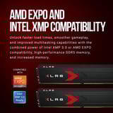 PNY DIMM 64 GB DDR5-6000 (2x 32 GB) Dual-Kit, Arbeitsspeicher schwarz, MD64GK2D5600030XR, XLR8 Gaming EPIC-X, INTEL XMP, AMD EXPO