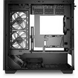 Sharkoon ELITE SHARK CM100 Generalüberholt, Tower-Gehäuse schwarz, Tempered Glass x 2