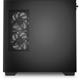 Sharkoon ELITE SHARK CM100 Generalüberholt, Tower-Gehäuse schwarz, Tempered Glass x 2