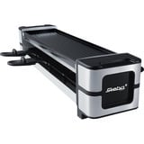 Steba Guss-Raclette RC 140 schwarz/edelstahl, 600 Watt, wendbare Grillplatte