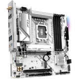 ASRock B760M Pro RS, Mainboard weiß/schwarz