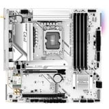 ASRock B760M Pro RS, Mainboard weiß/schwarz