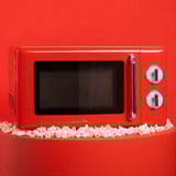 Cecotec ProClean 3010 Retro Red, Mikrowelle rot